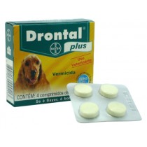 Drontal Plus Cães 10kg - 4 Comp